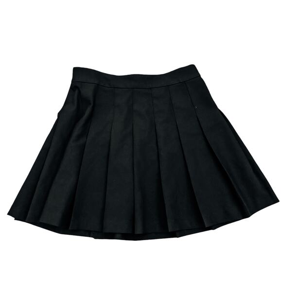 Aritzia Sunday Best Olive Pleated Mini Skirt Black - Picture 6 of 11